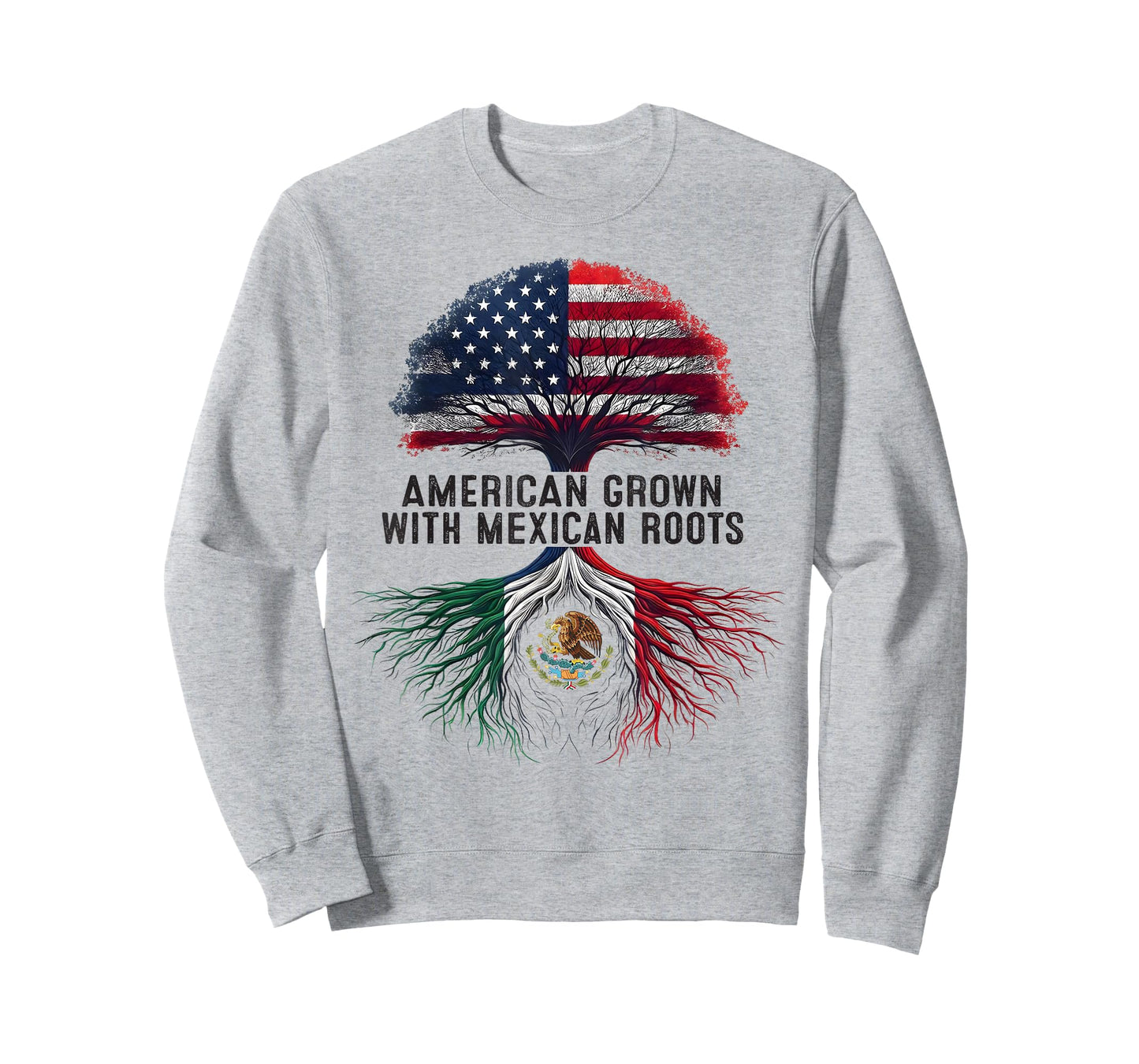 American Grown Mexican Roots Mexico Country Lover Proud Us T-Shirt