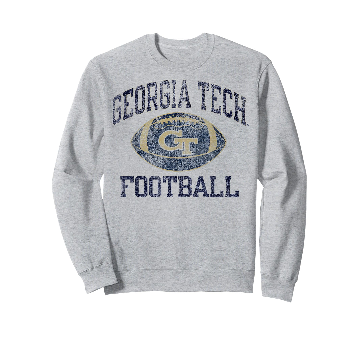 Georgia Tech Yellow Jackets Football Intensity White T-Shirt