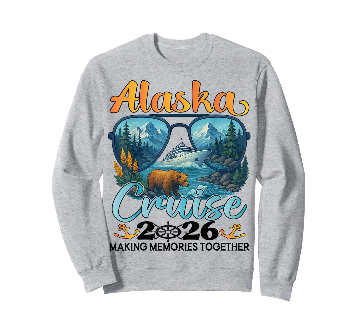 Matching Family Group Alaskan Alaska Cruise 2026 Friends T-Shirt