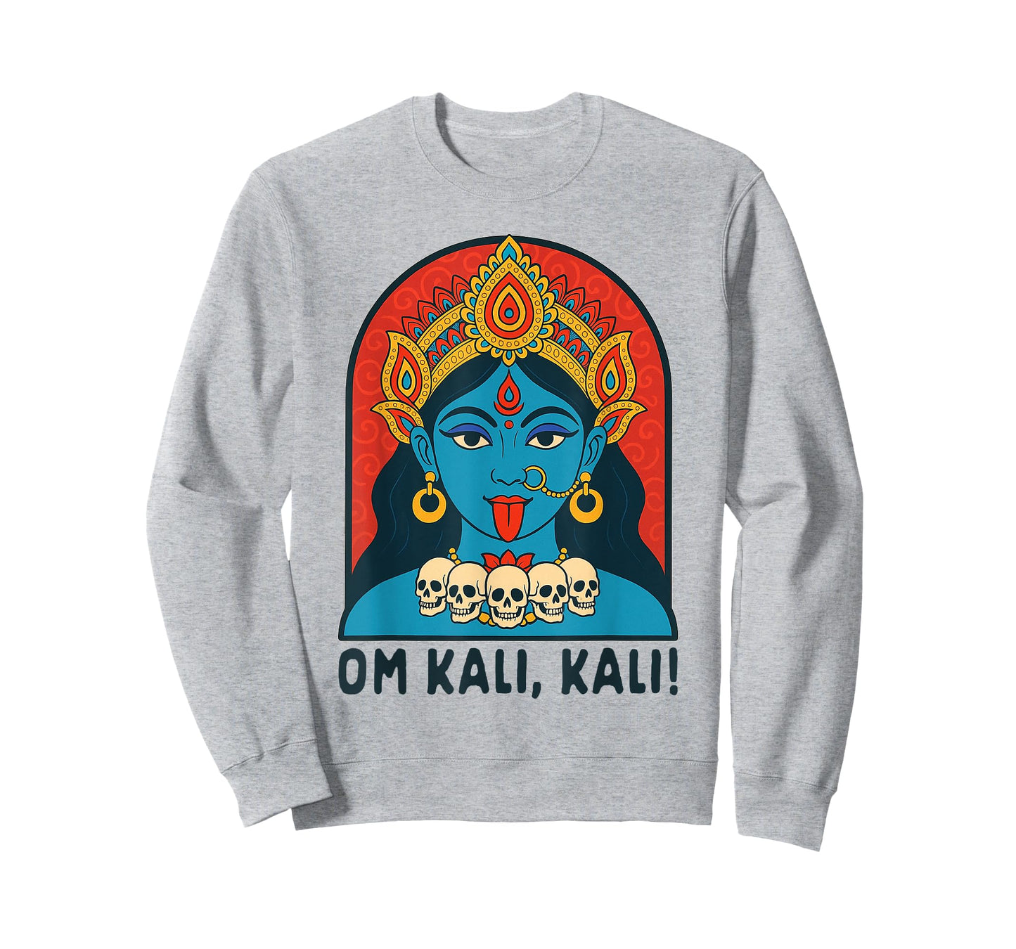 Kali Ma Hindu Goddess Of Death Indian Spiritual Om Kali Kali T-Shirt