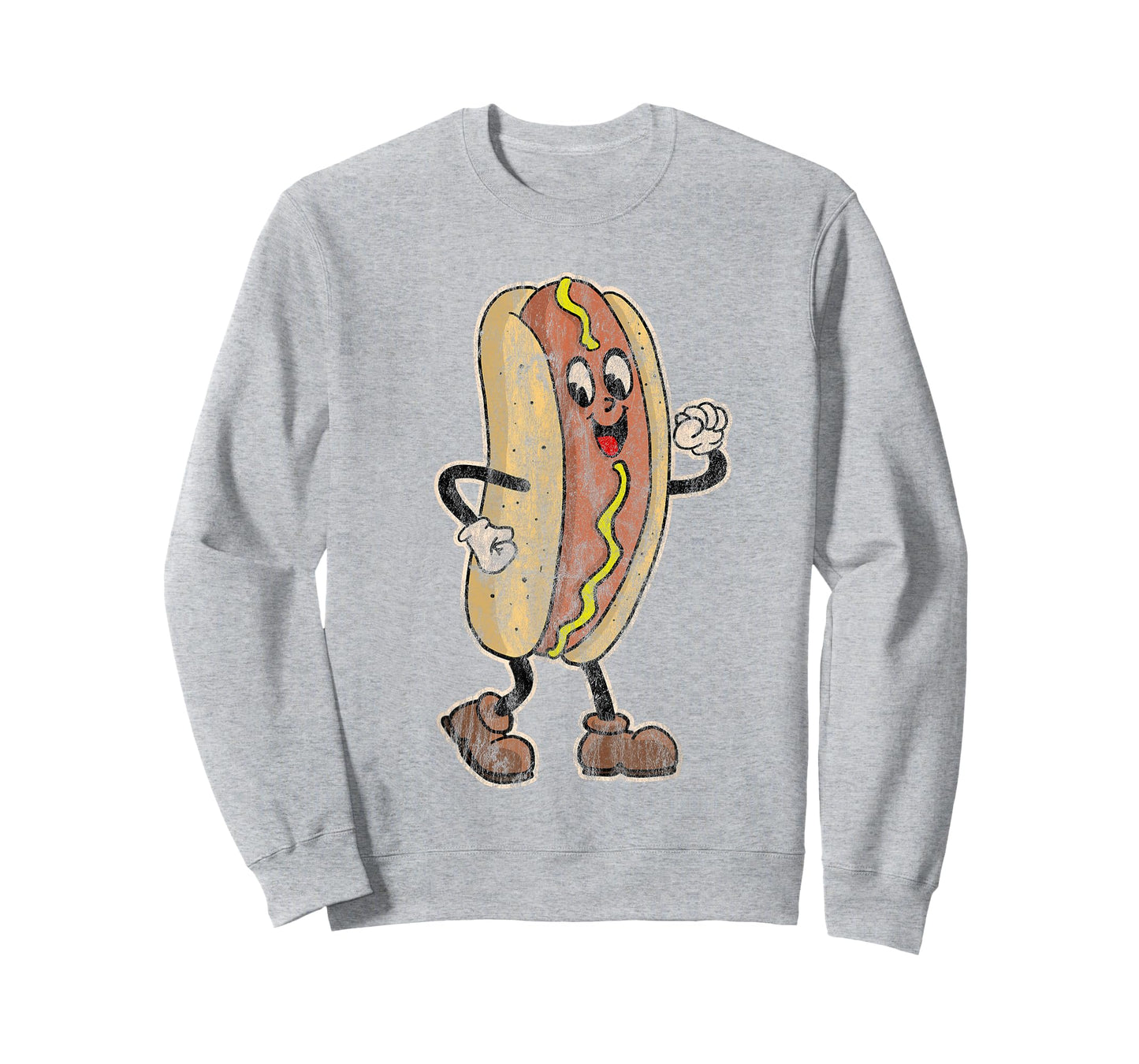Distressed Walking Drive in Movie Hot Dog T-Shirt