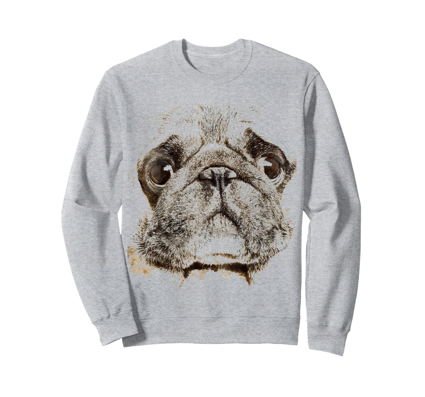 Pug Dog Animal Faces Men Women Girls Kids T-Shirt