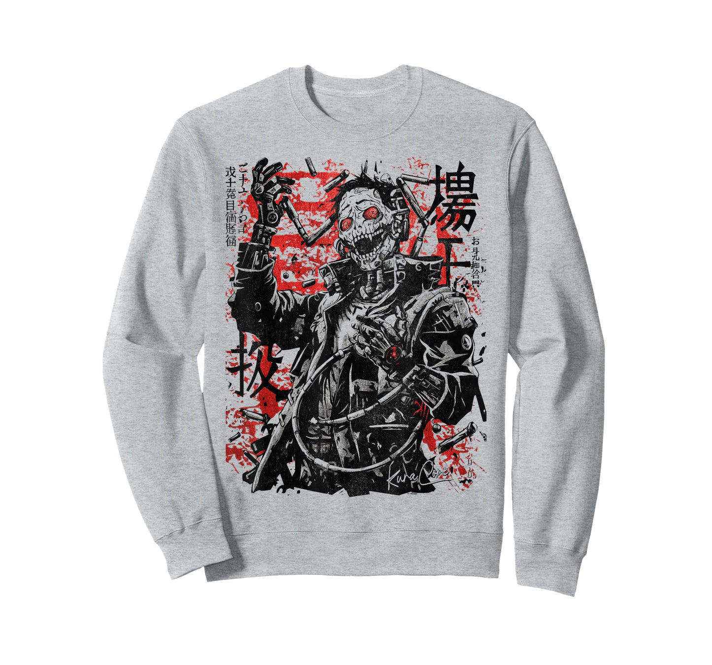 Japanese Streetwear Cyberpunk Y2K Techwear Retro Manga Anime T-Shirt