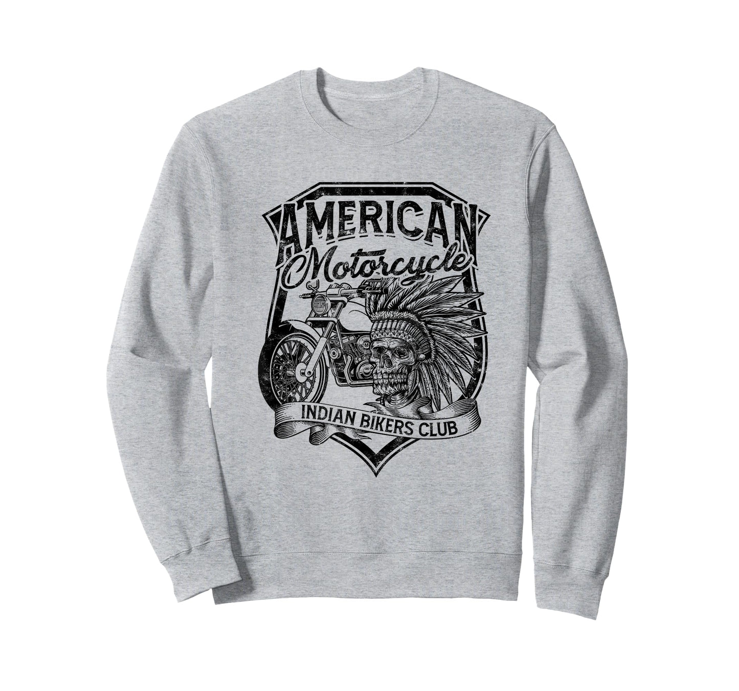 American Motorcycle Indian bikers club - Native american T-Shirt