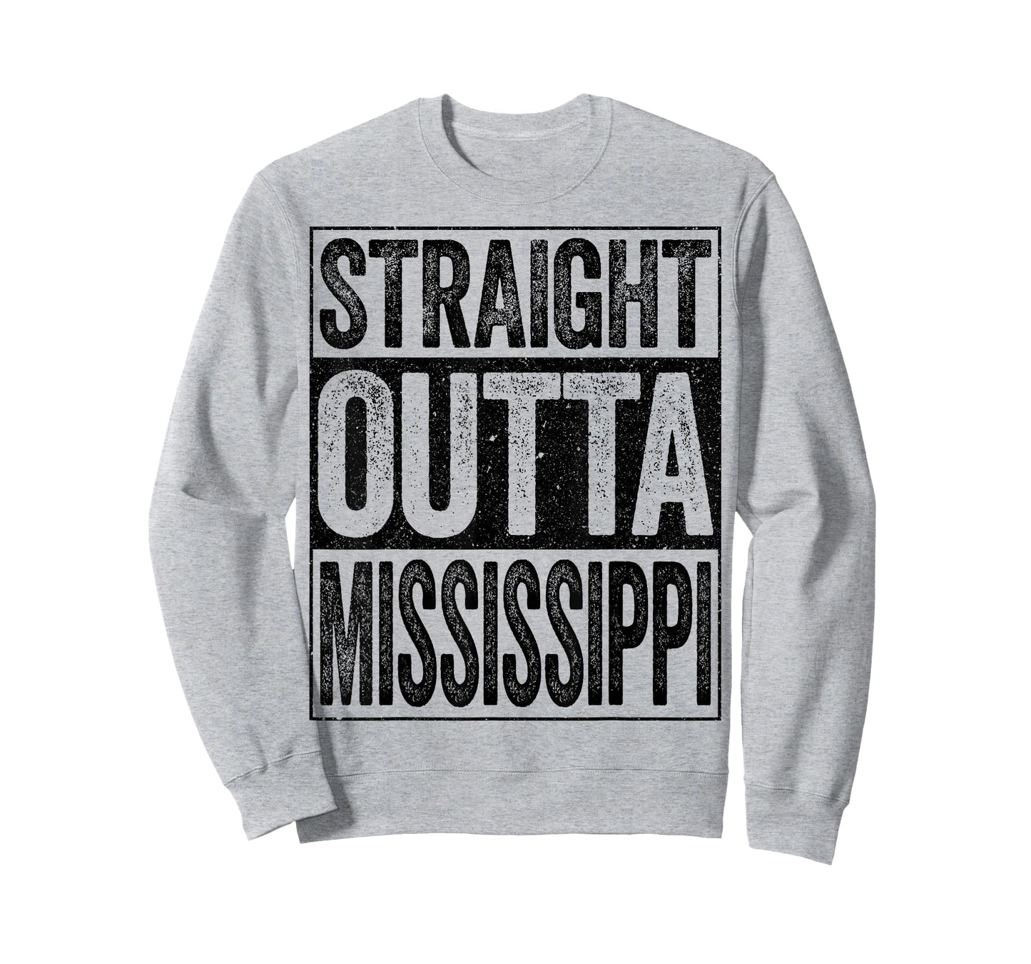 Straight Outta Mississippi Shirt Men Women Kids MS State T-Shirt