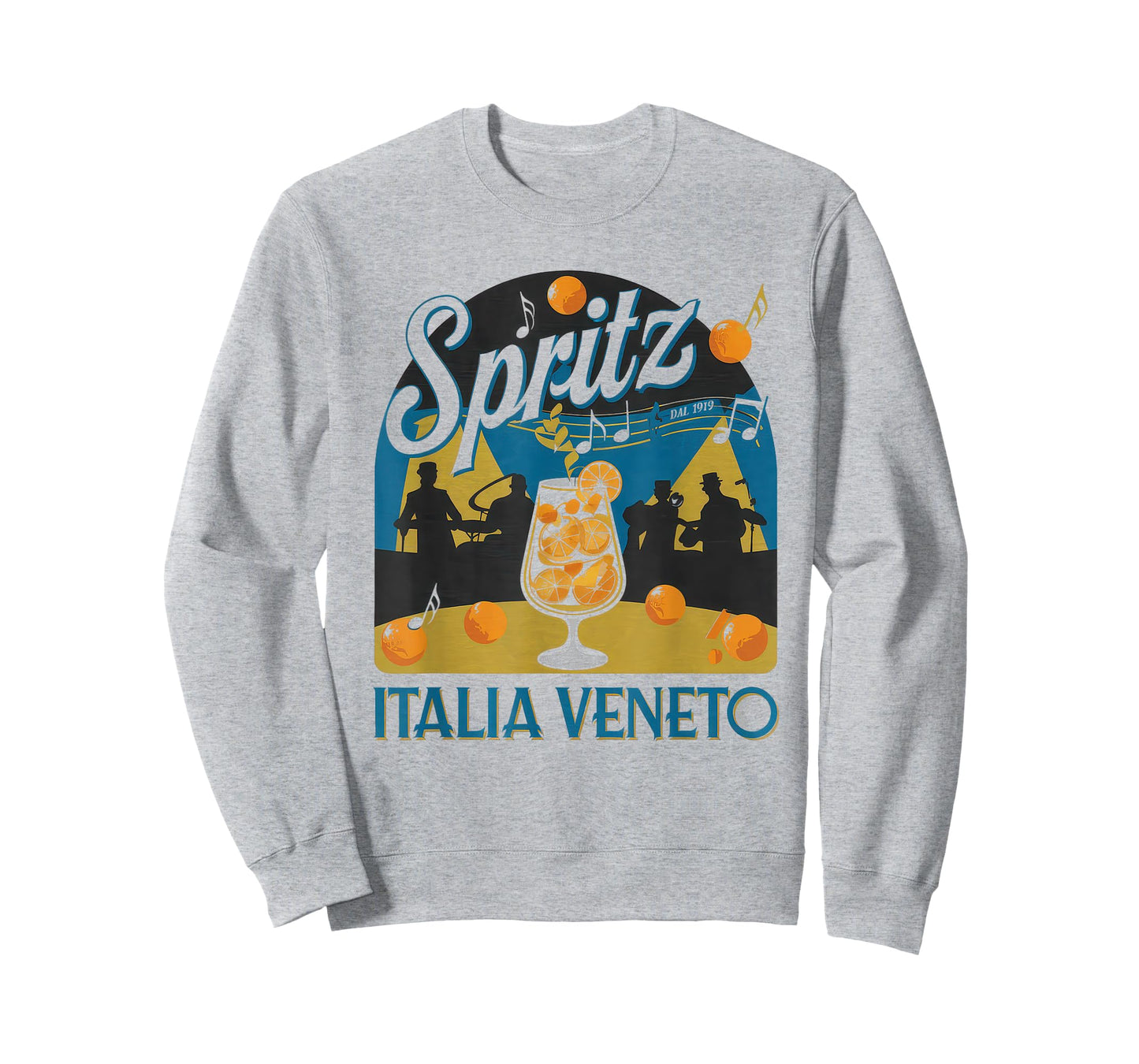 Spritz Veneto Tshirt Italia Vintage Orange Wine Cocktail T-Shirt
