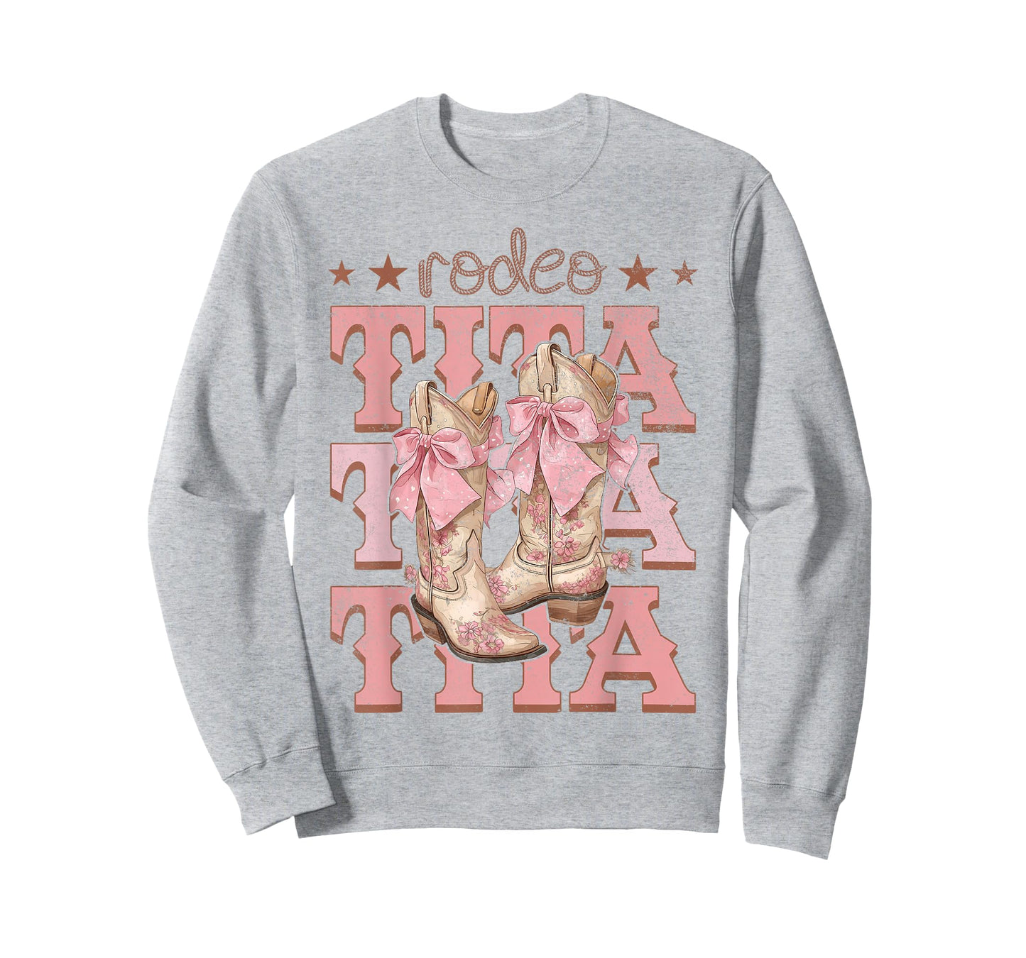 Rodeo Tita Pink Boots Coquette Cow-Girl Birthday Party T-Shirt