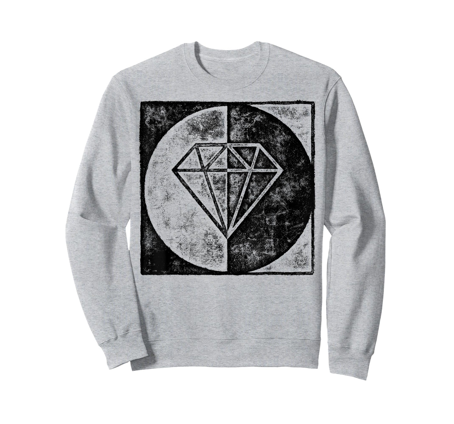 Black And White Rough Diamond T-Shirt