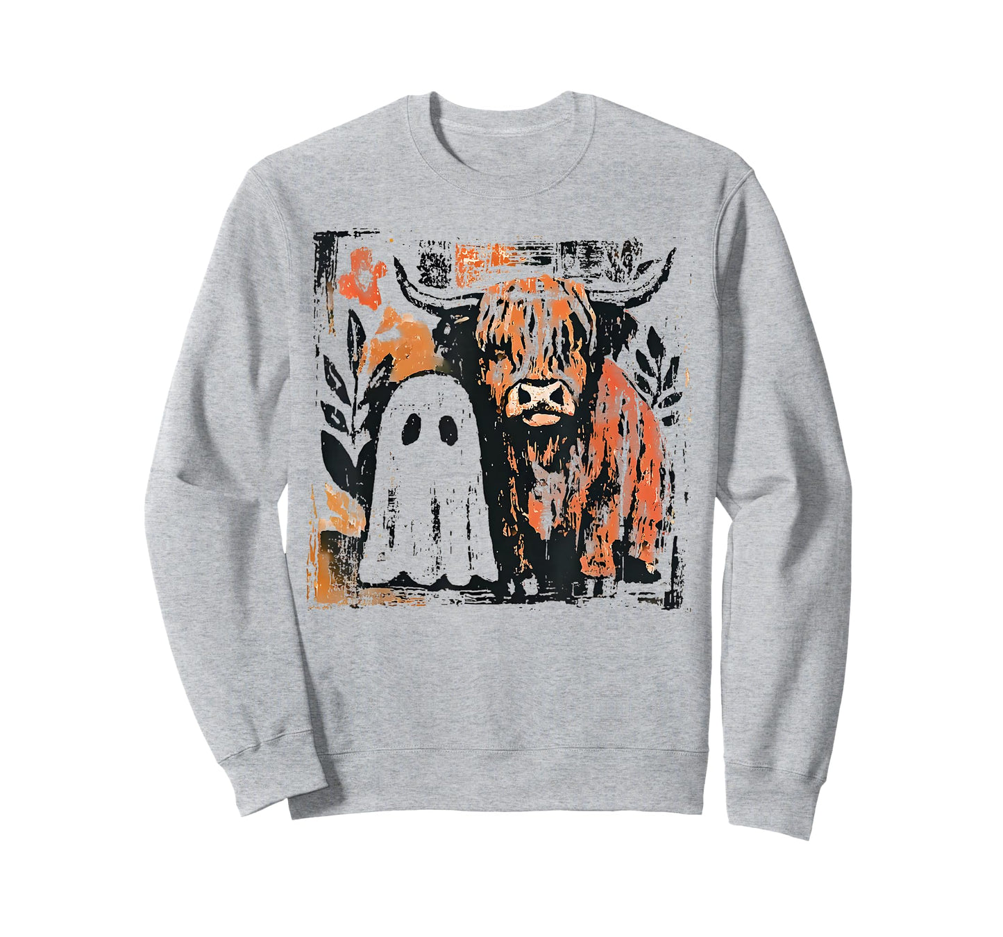 Haunting Until The Cows Come Home Ghost and Cow Halloween T-Shirt