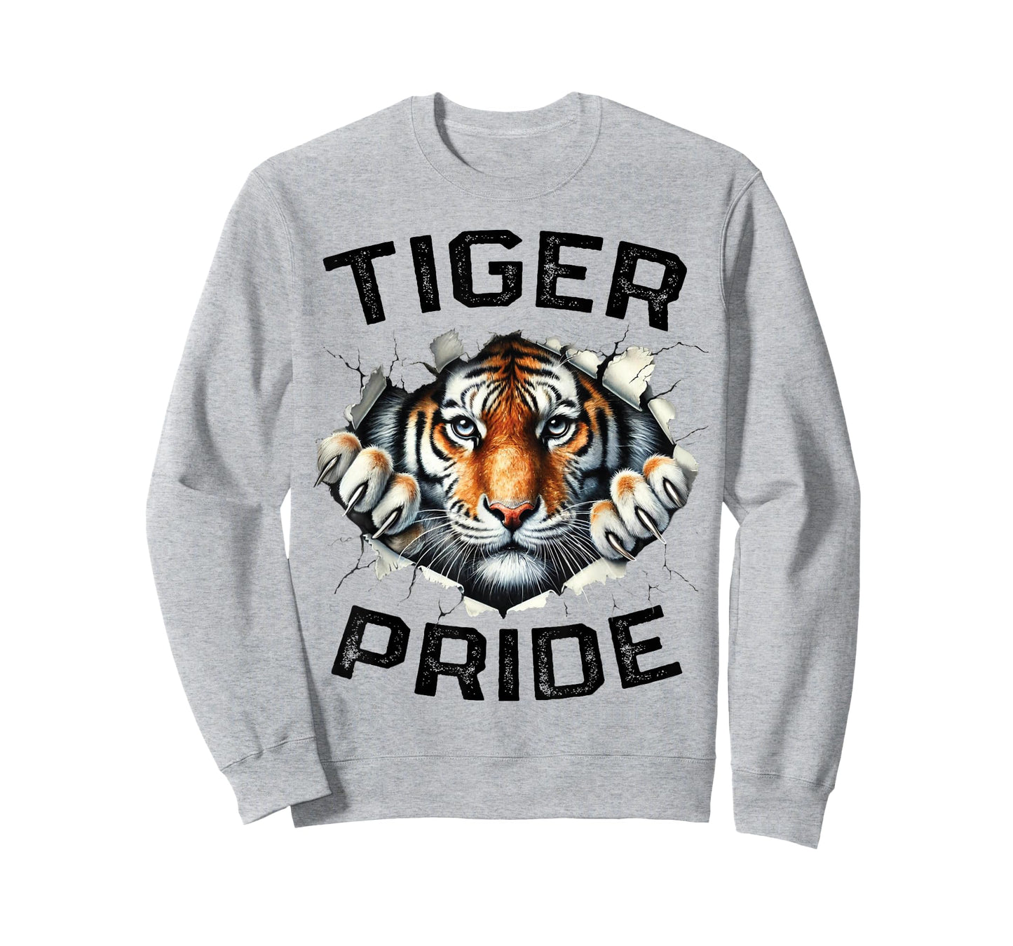 Tiger Pride Retro Tiger School Sports Team T-Shirt