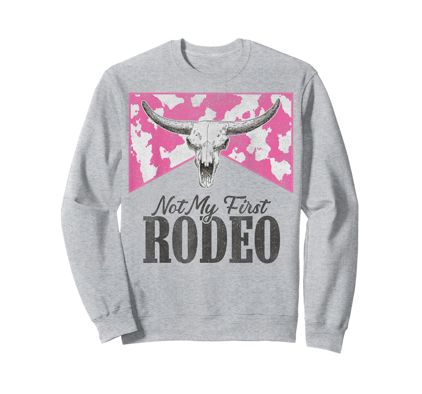 Leopard Bull Skull Western Life Country Not My First Rodeo T-Shirt