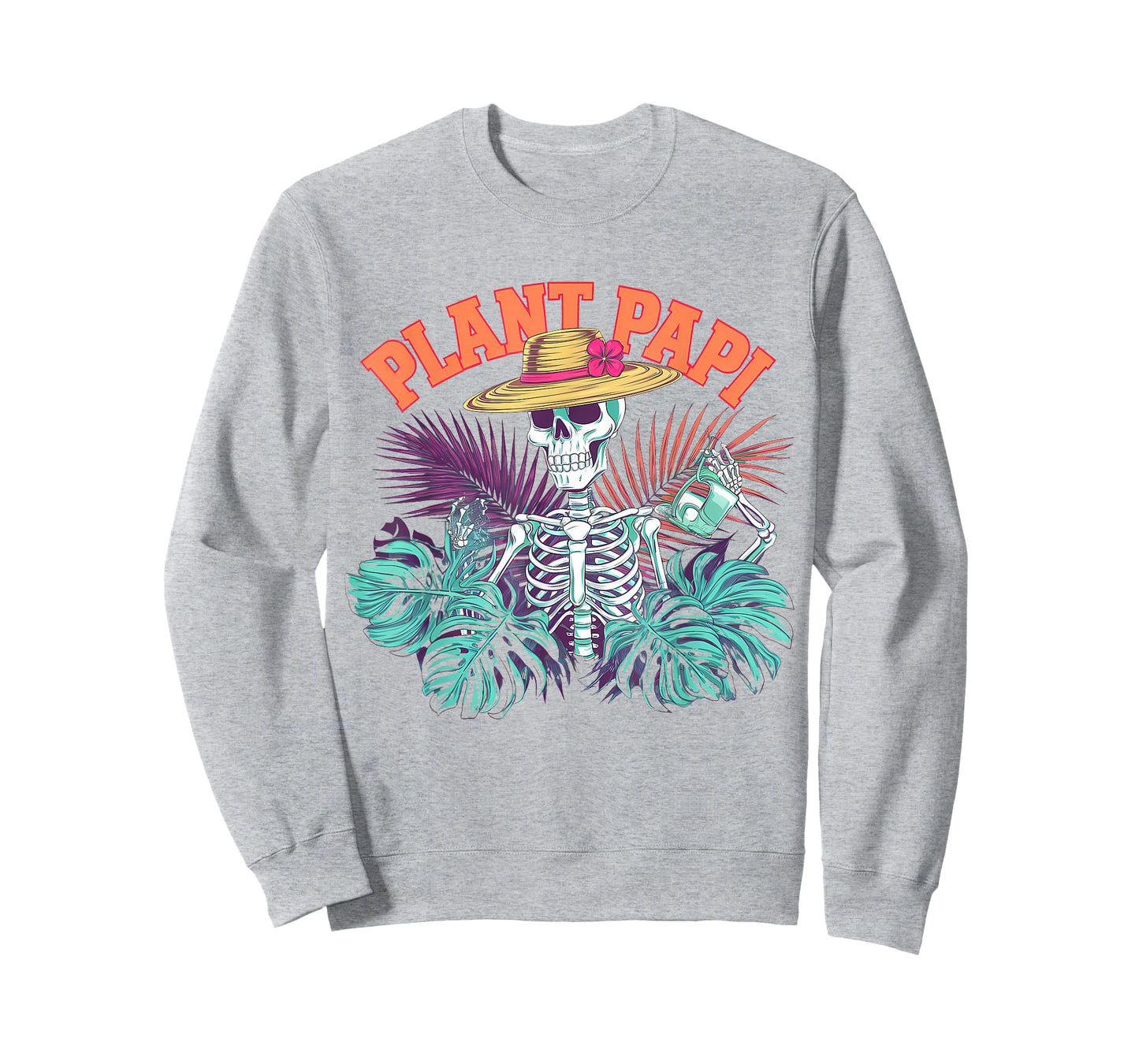 Plant Papi Daddy Gardener Happy Halloween Vintage Men Women T-Shirt
