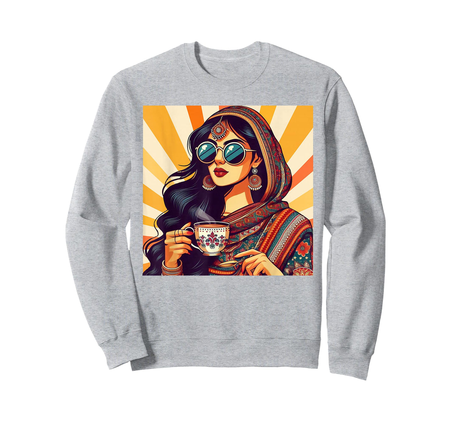 Indian Girl Indian Masala Chai Bollywood Meet Me In India T-Shirt