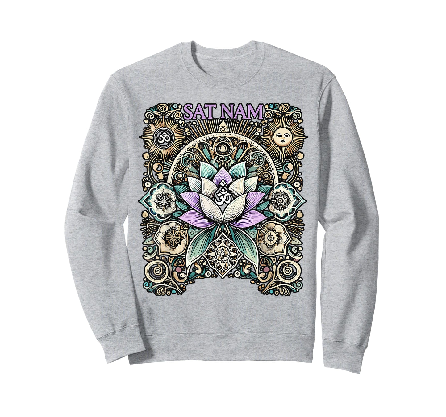 Sat Nam Kundalini Yoga Indian Meditation Yoga Lover Yogi T-Shirt