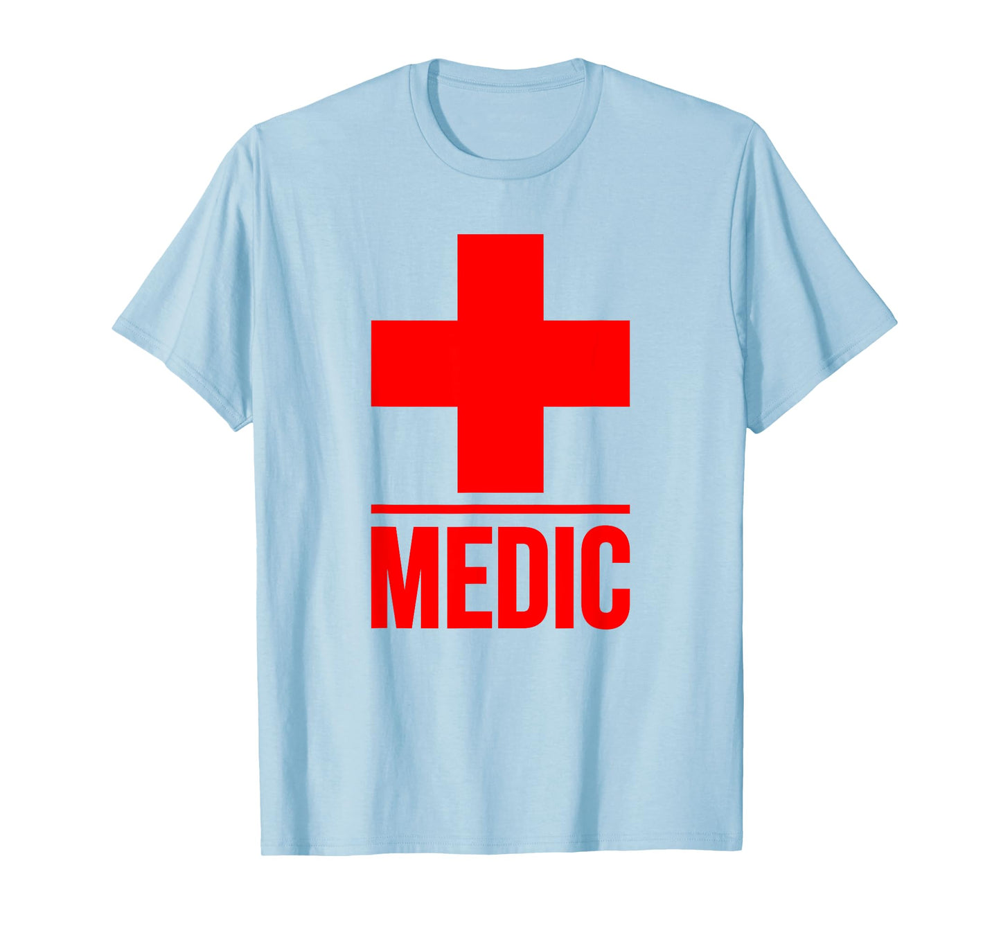 MEDIC CROSS FIRST AID FIRST RESPONDER UNIFORM COSTUME TEE T-Shirt