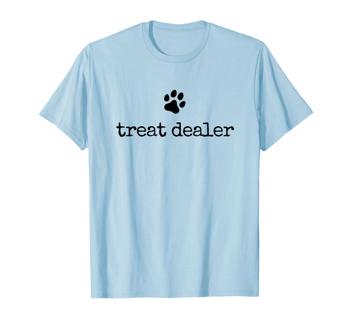Dog Treat Dealer Vintage Pet Print Funny Dog Dad Mom T-Shirt