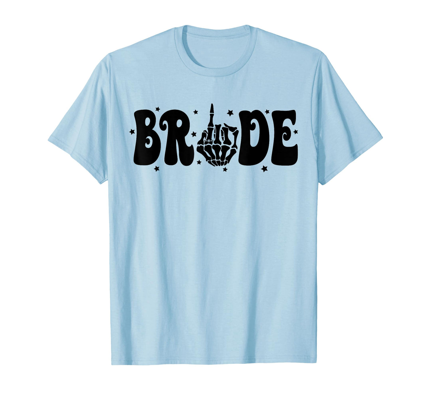 Let's Go Girls Team Bride Skeleton Gothic Bachelorette Party T-Shirt