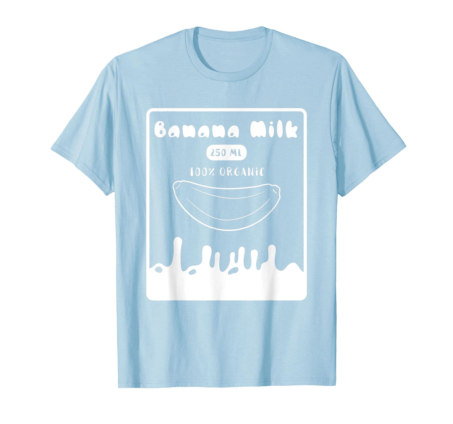 Kawaii Banana Milk Milky Vaporwave Japanese Banana Milkshake T-Shirt