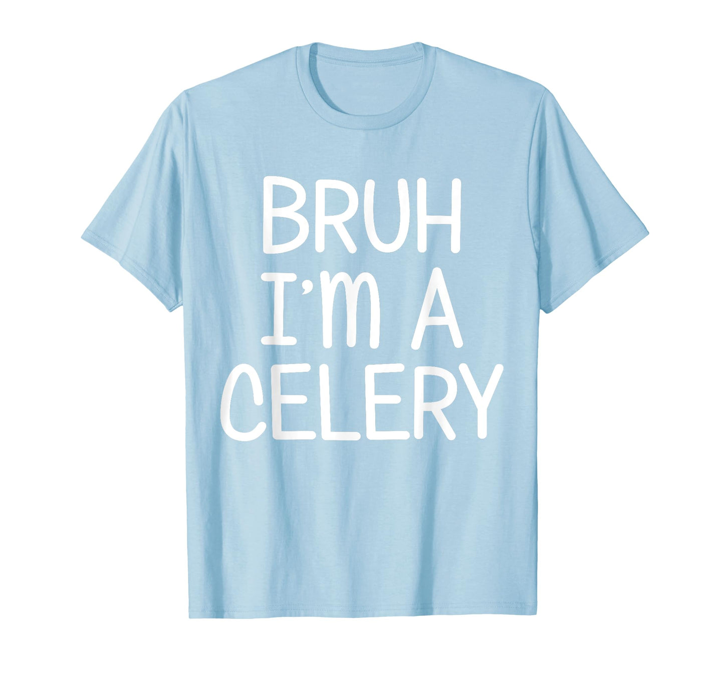 Pretend I'm A Celery Funny Lazy Halloween Costume Party T-Shirt