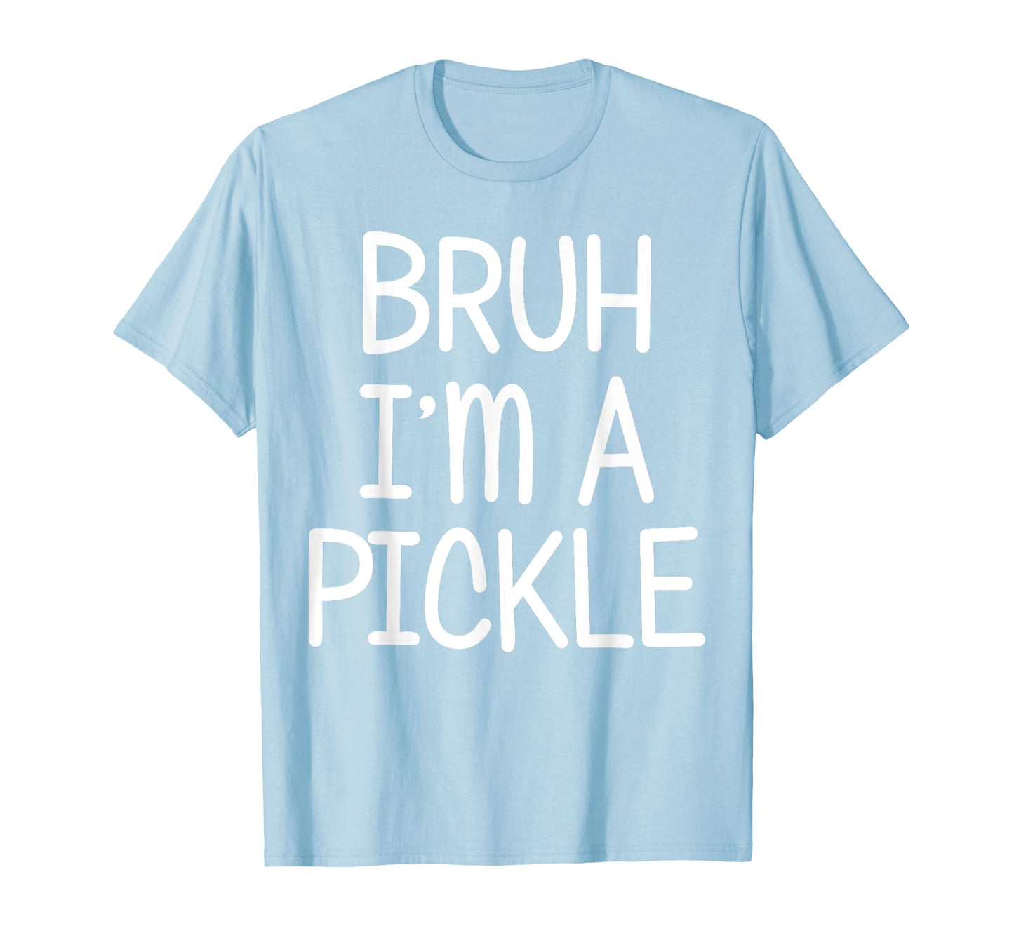Pretend I'm A Pickle Funny Lazy Halloween Costume Party T-Shirt