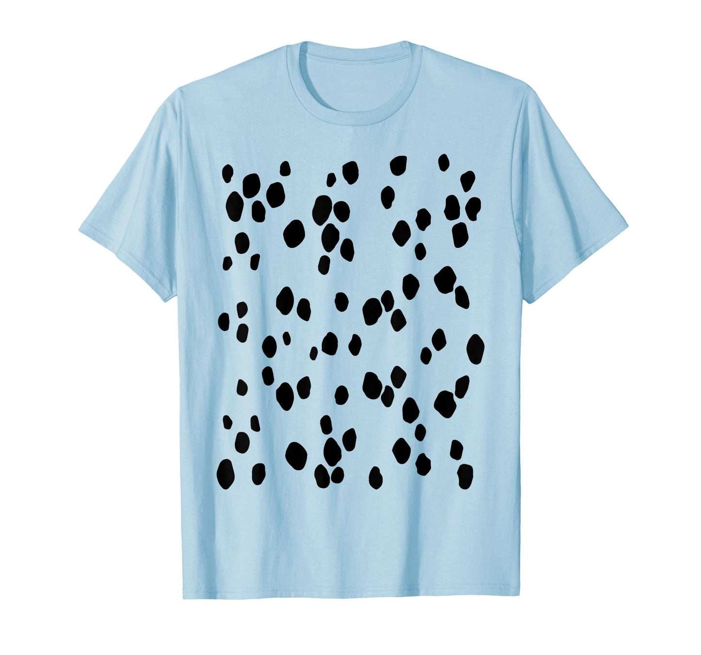 Dalmatian dog spots pattern for lazy halloween costume Men Women Kids T-Shirt