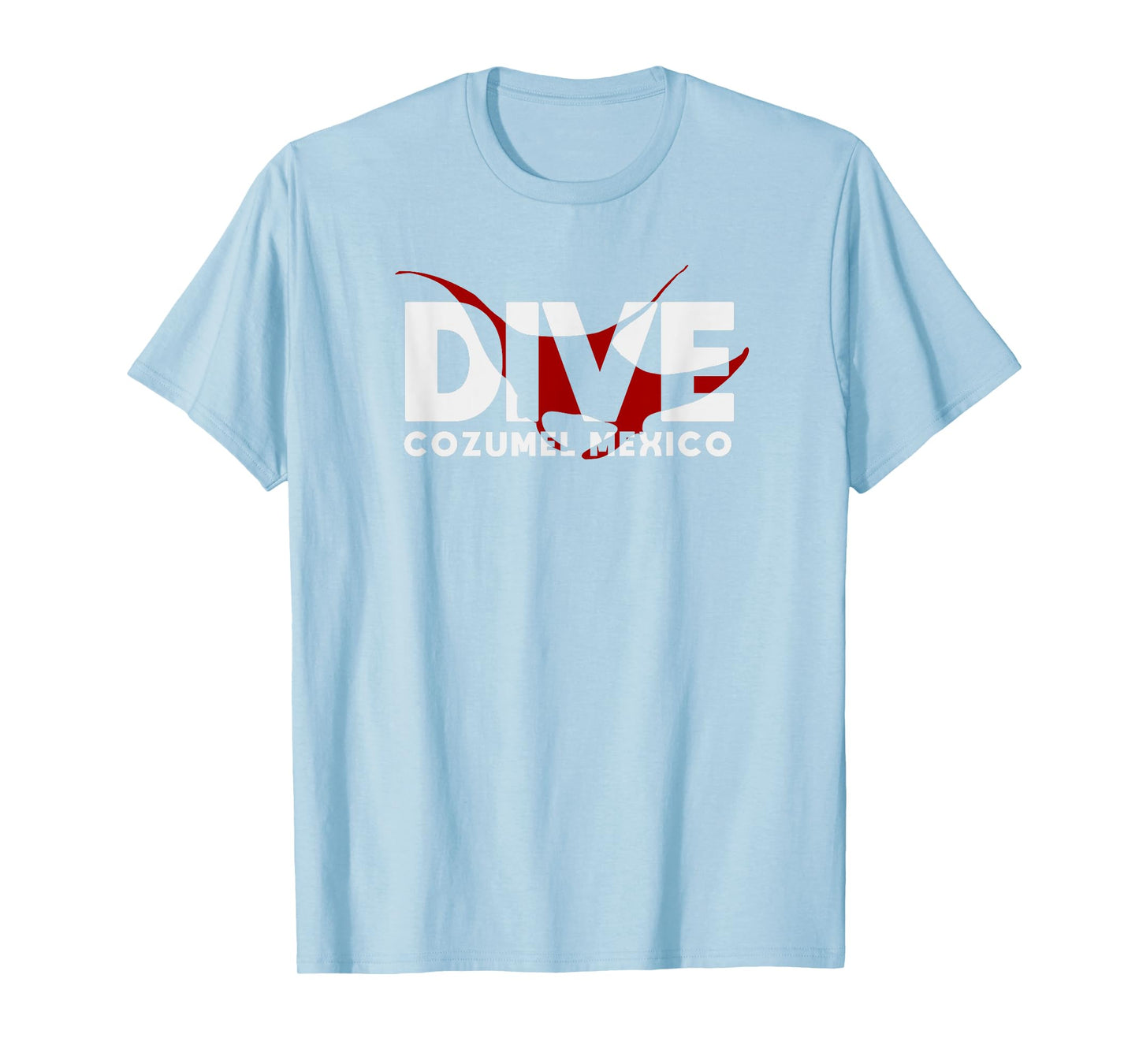 DIVE Cozumel Mexico SCUBA DIVING Diver Manta Ray T-Shirt