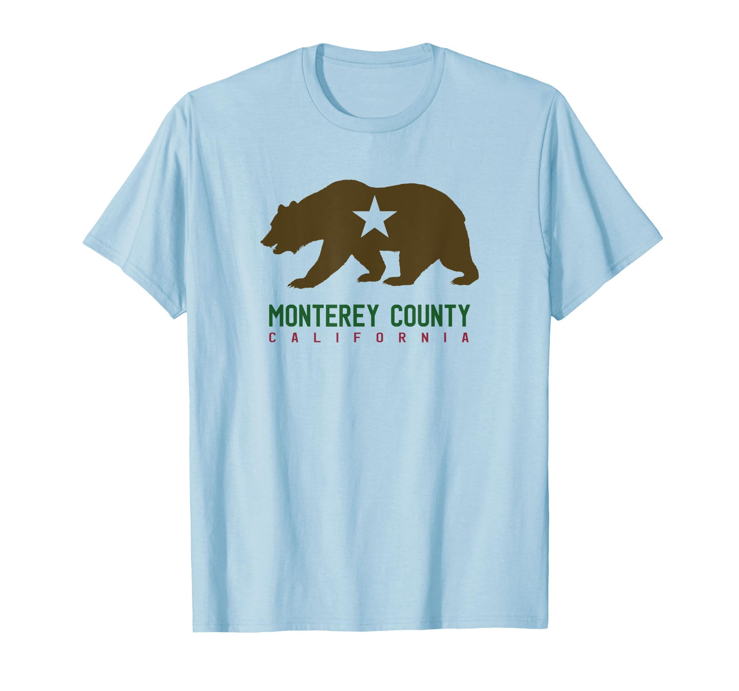 Monterey County Winery California Wine Lovers Flag T-Shirt