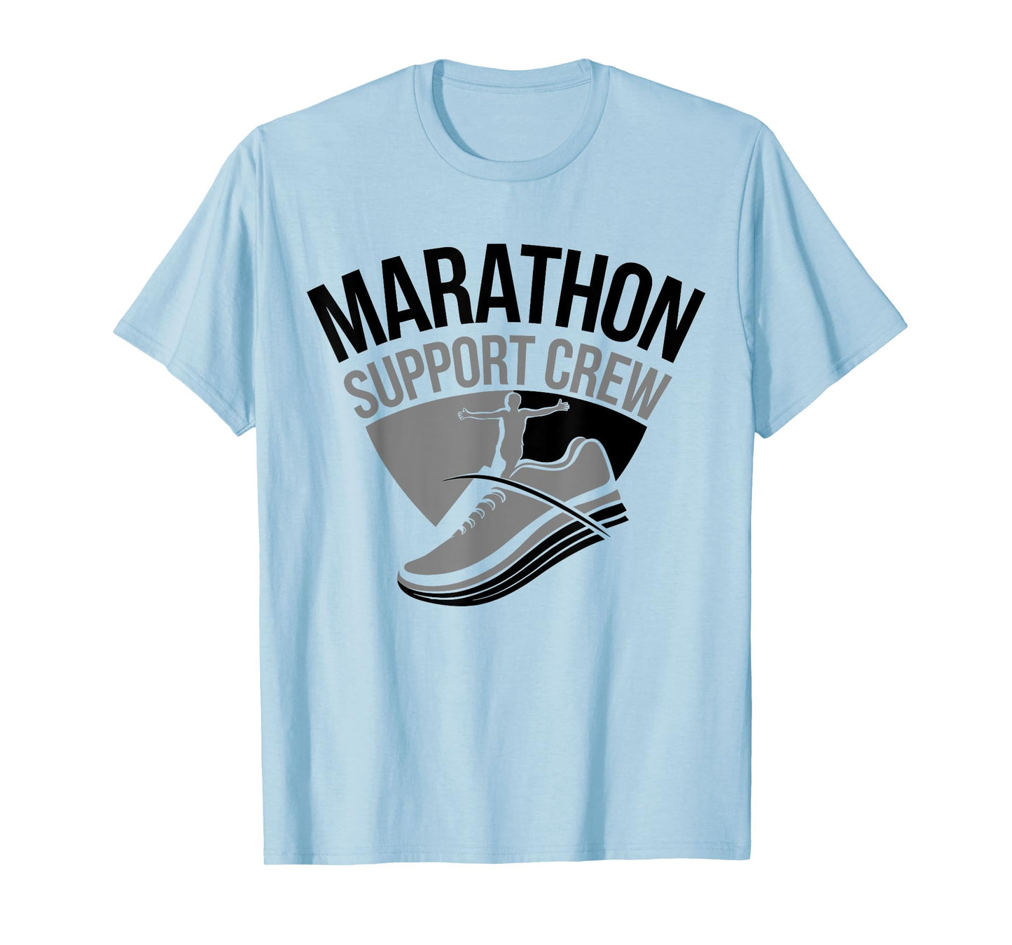 Marathon Support Crew, Funny Running Marathon For Men Women T-Shirt
