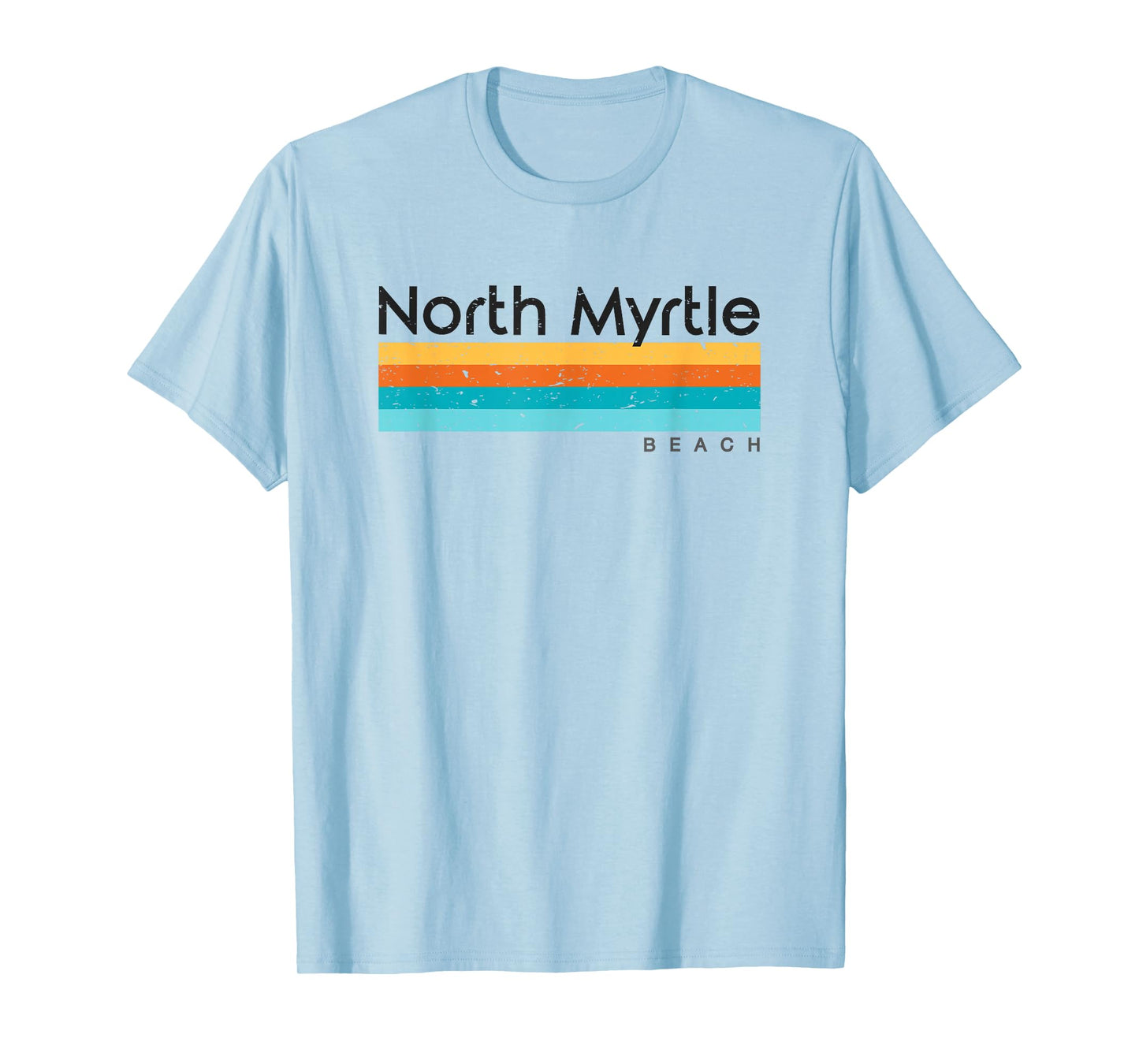 Vintage North Myrtle Beach SC South Carolina Retro Design T-Shirt