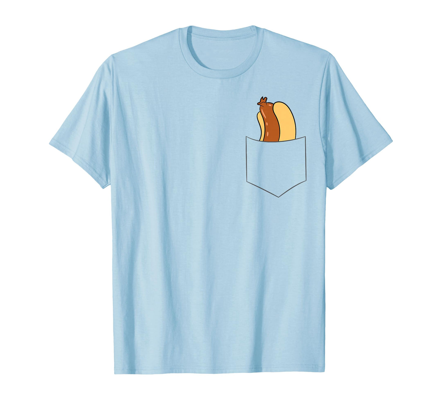 Hotdog in A Pocket Love Hotdog Pocket Hot Dog T-Shirt