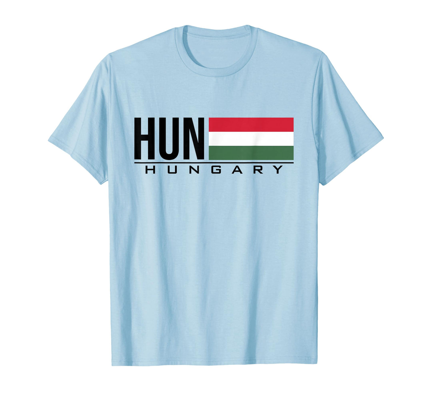 HUNGARY FLAG HUNGARIAN COUNTRY CODE HUN SPORTS GAMES ATHLETE T-Shirt