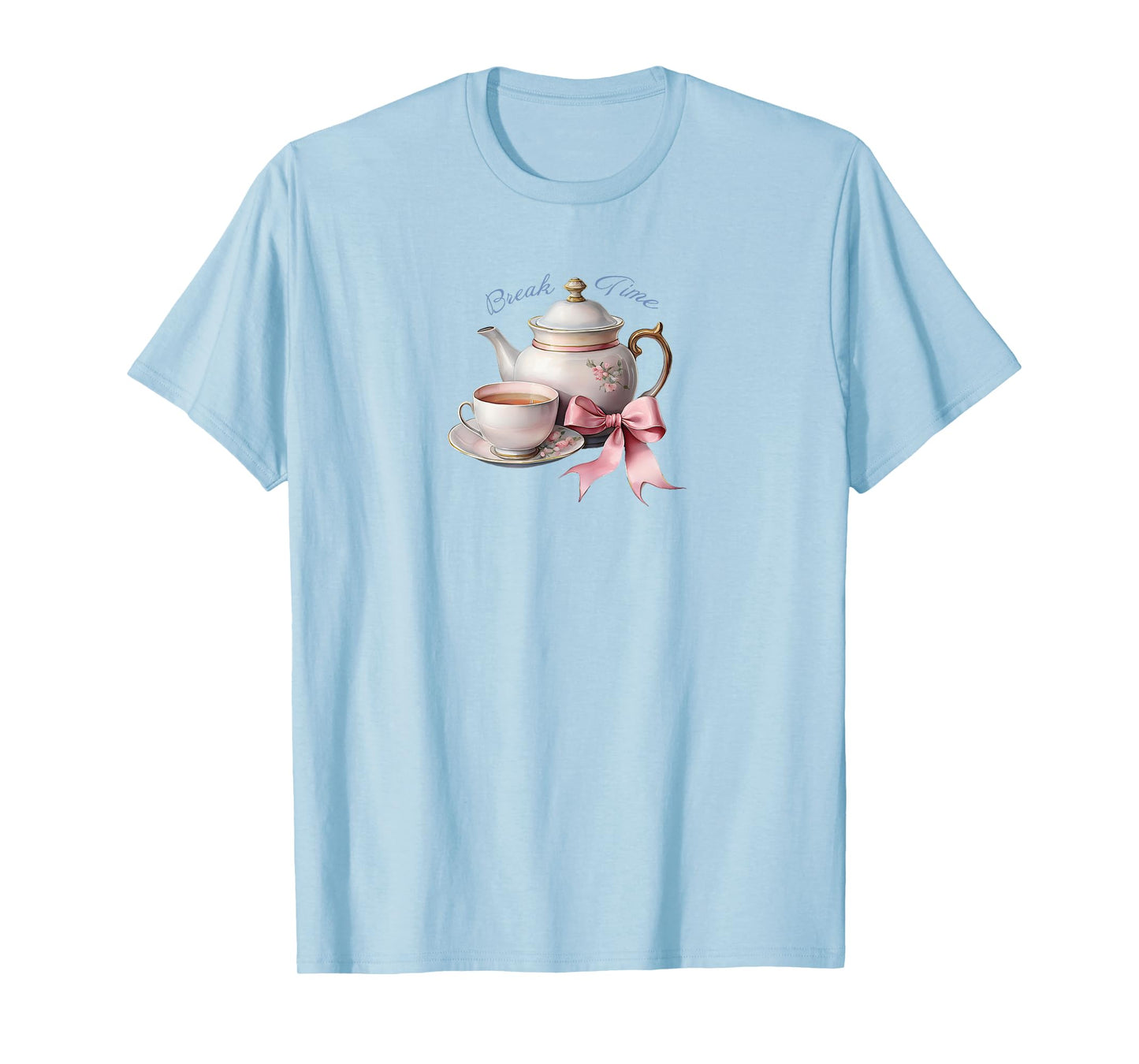 Coquette Girly Aesthetic Vintage Soft Pastel Romantic Chic T-Shirt