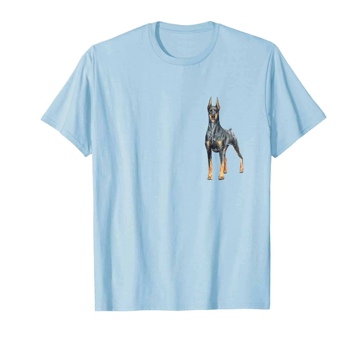 #snirt Doberman T-Shirt with Breed Dog Motif Hoodie Print T-Shirt