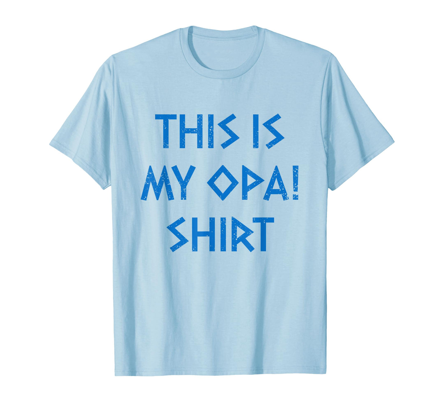 This Is My Opa Shirt Ancient Greek Flag Funny Greek Opa T-Shirt