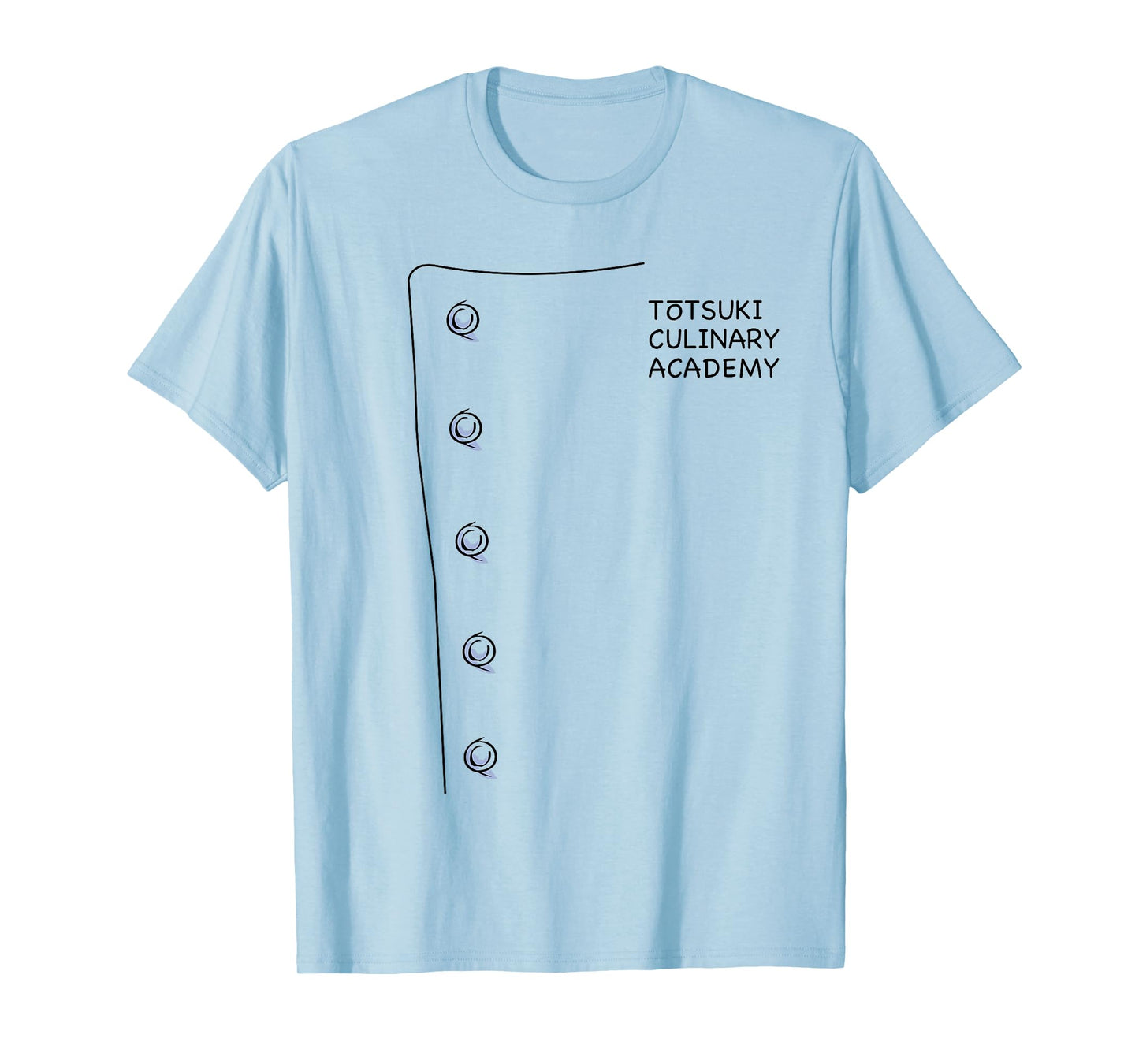 Totsuki Culinary Academy Anime Manga Cosplay Shokugeki T-Shirt