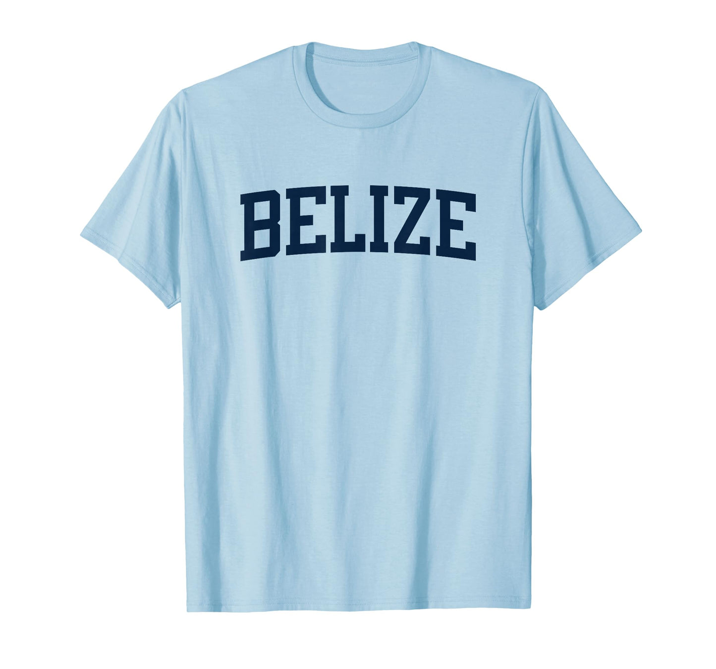 Belize Collegiate Style Varsity Block Letter T-Shirt