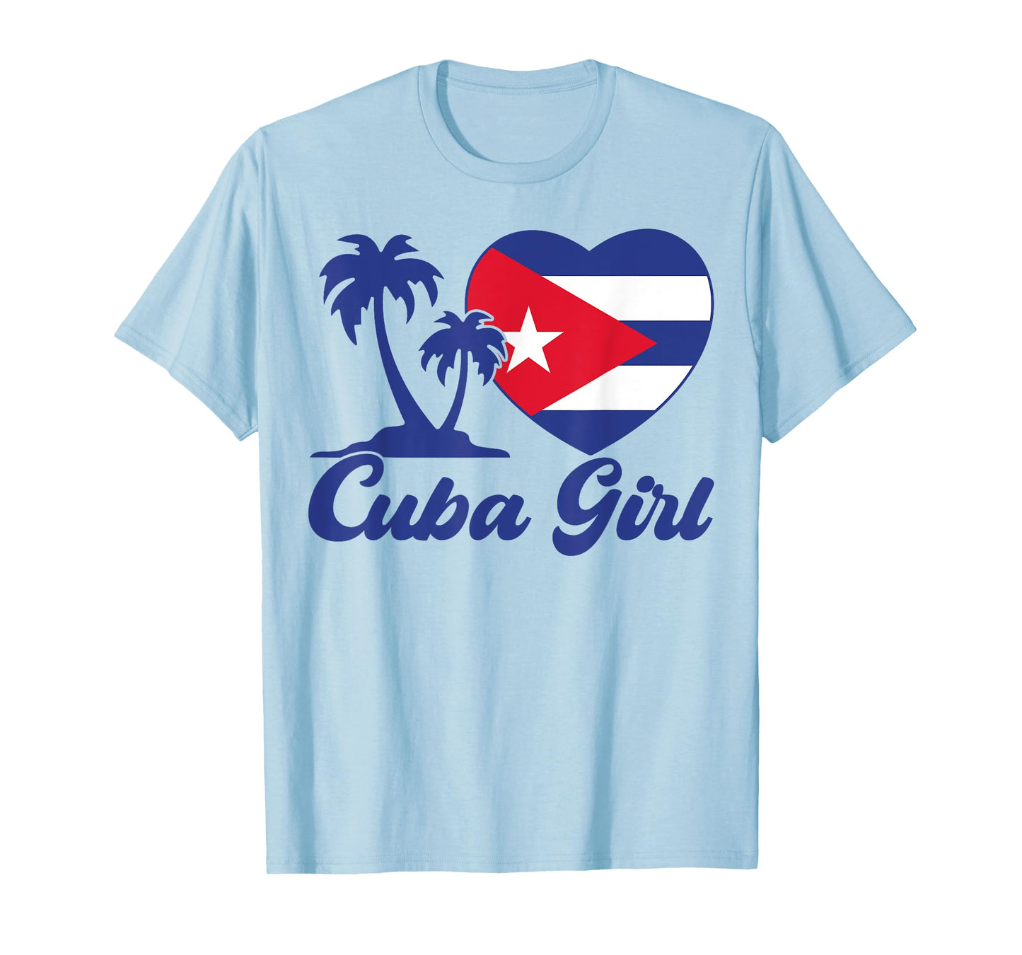 Cuba-Shirt Cuban Girl Flag Cubanita Hispanic Heritage Kids T-Shirt