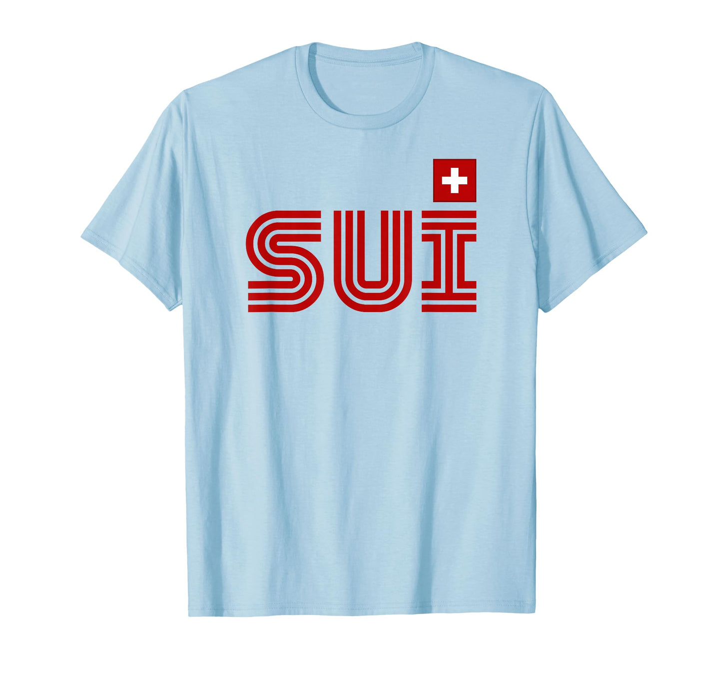 Switzerland Flag Retro International Country Swiss Pride T-Shirt