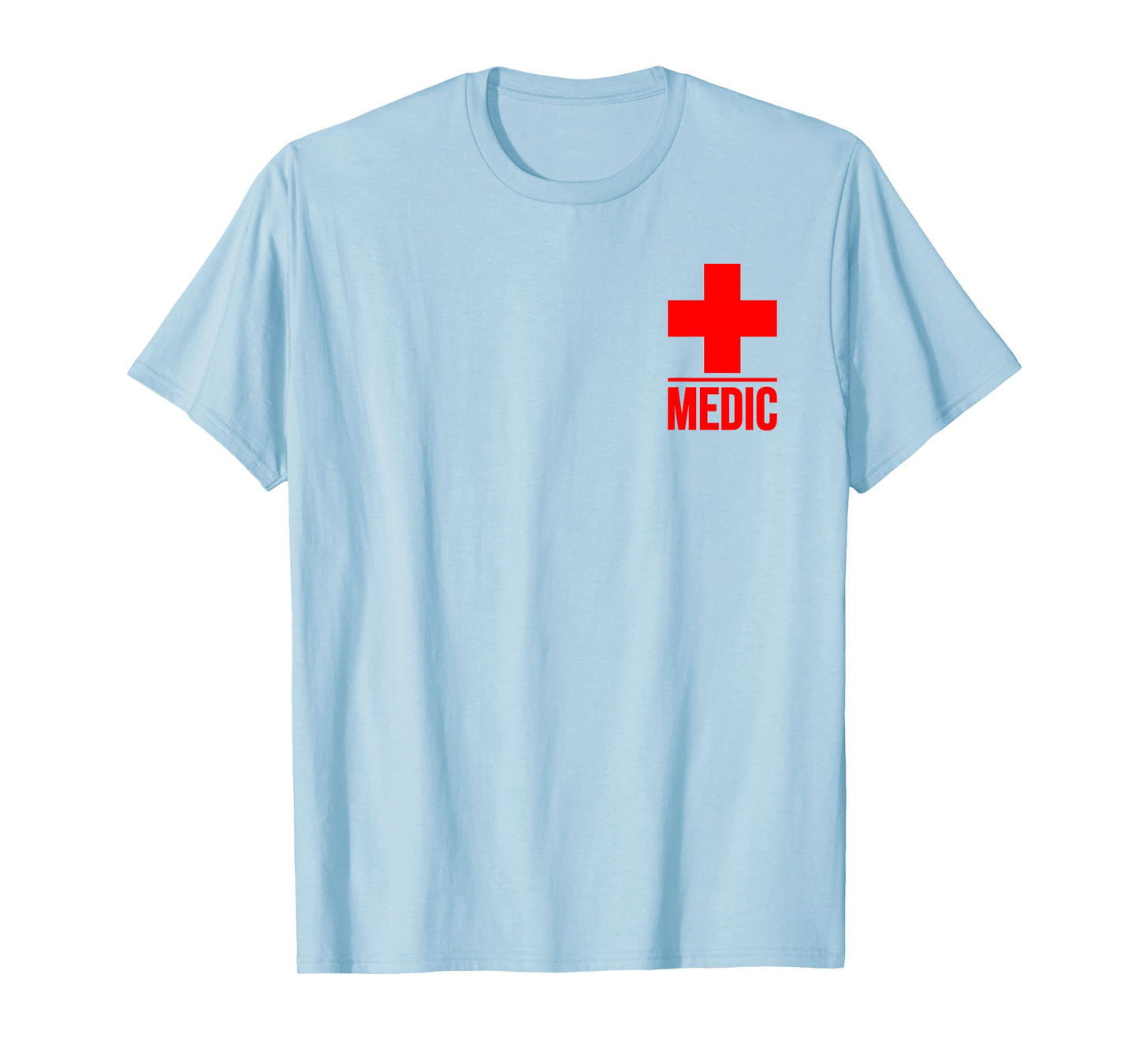 MEDIC CROSS FIRST AID FIRST RESPONDER UNIFORM COSTUME TEE T-Shirt