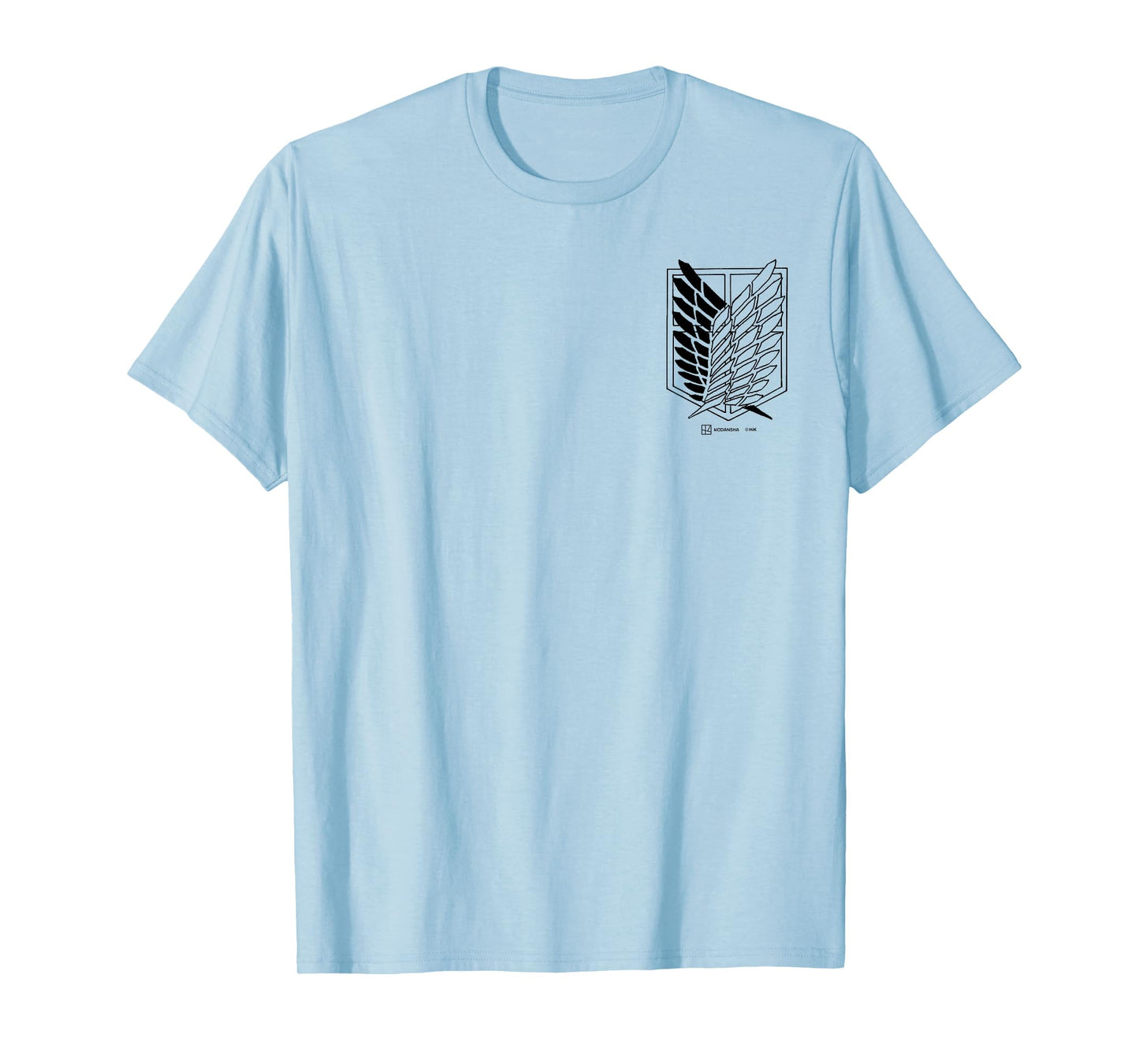 Attack on Titan Scout Regiment Survey Corps Pocket Logo T-Shirt