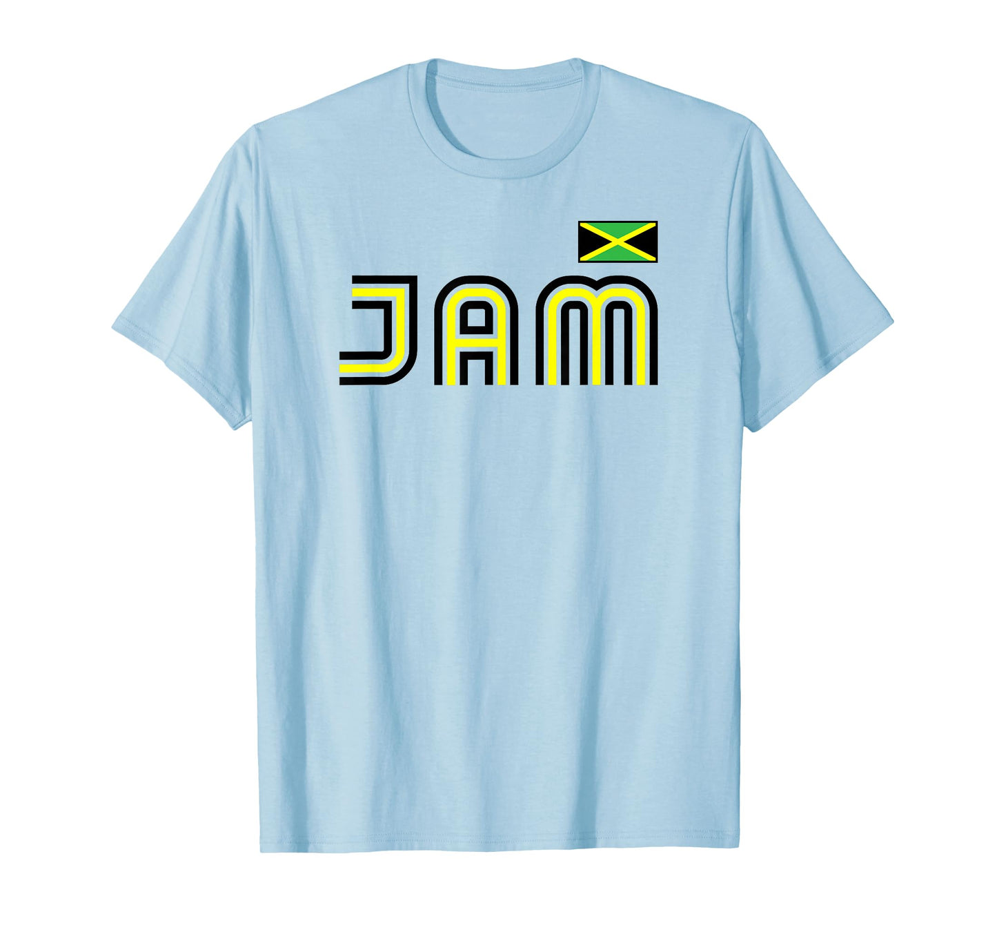 Jamaica Flag Retro International Country Jamaican Pride T-Shirt