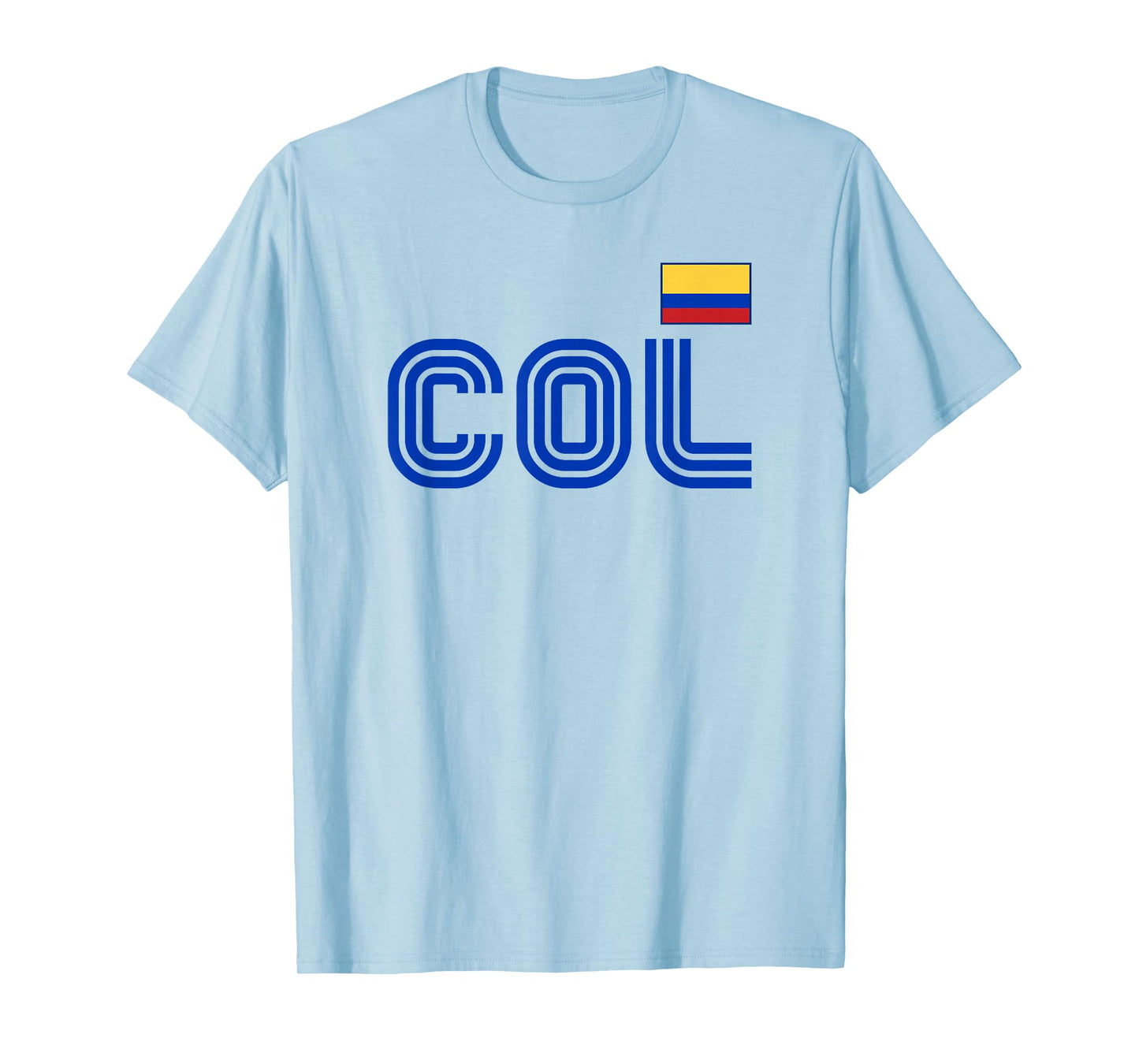 Colombia Flag Retro International Country Colombian Pride T-Shirt