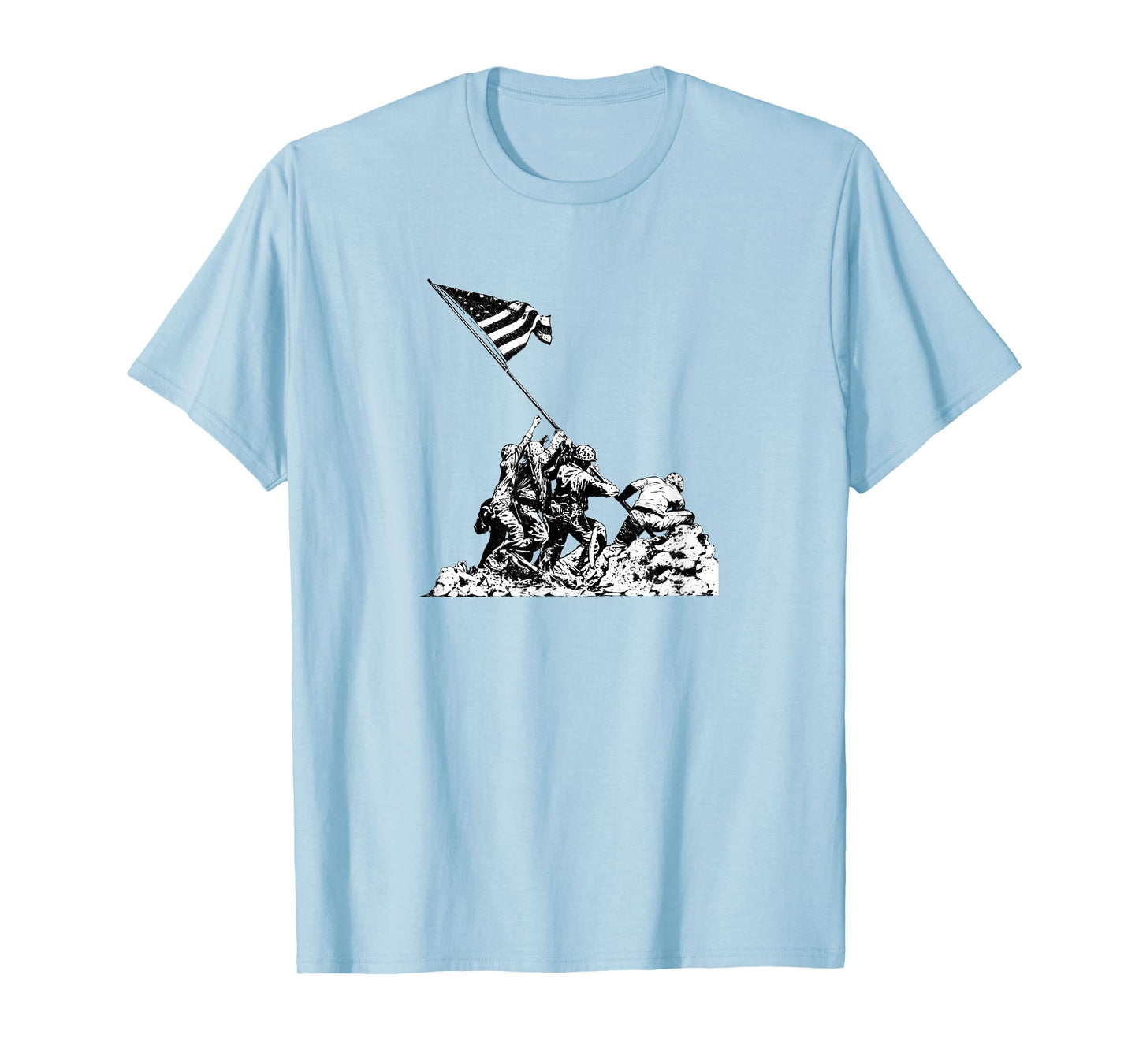 Raising Flag on Iwo Jima T Shirt