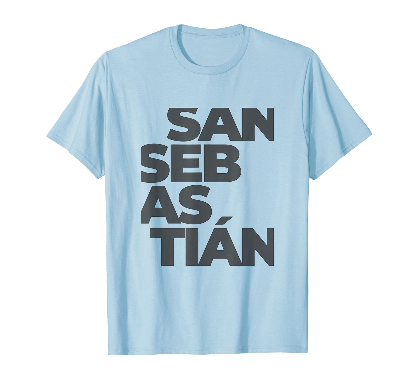 San Sebastián Large Text T-Shirt