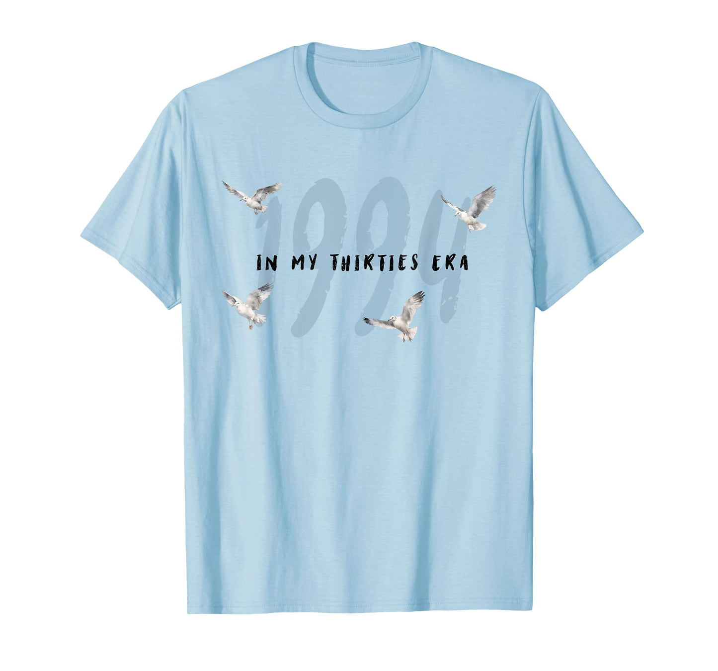 In My Thirties Era Happy 30s Birthday Retro Groovy Men Women T-Shirt