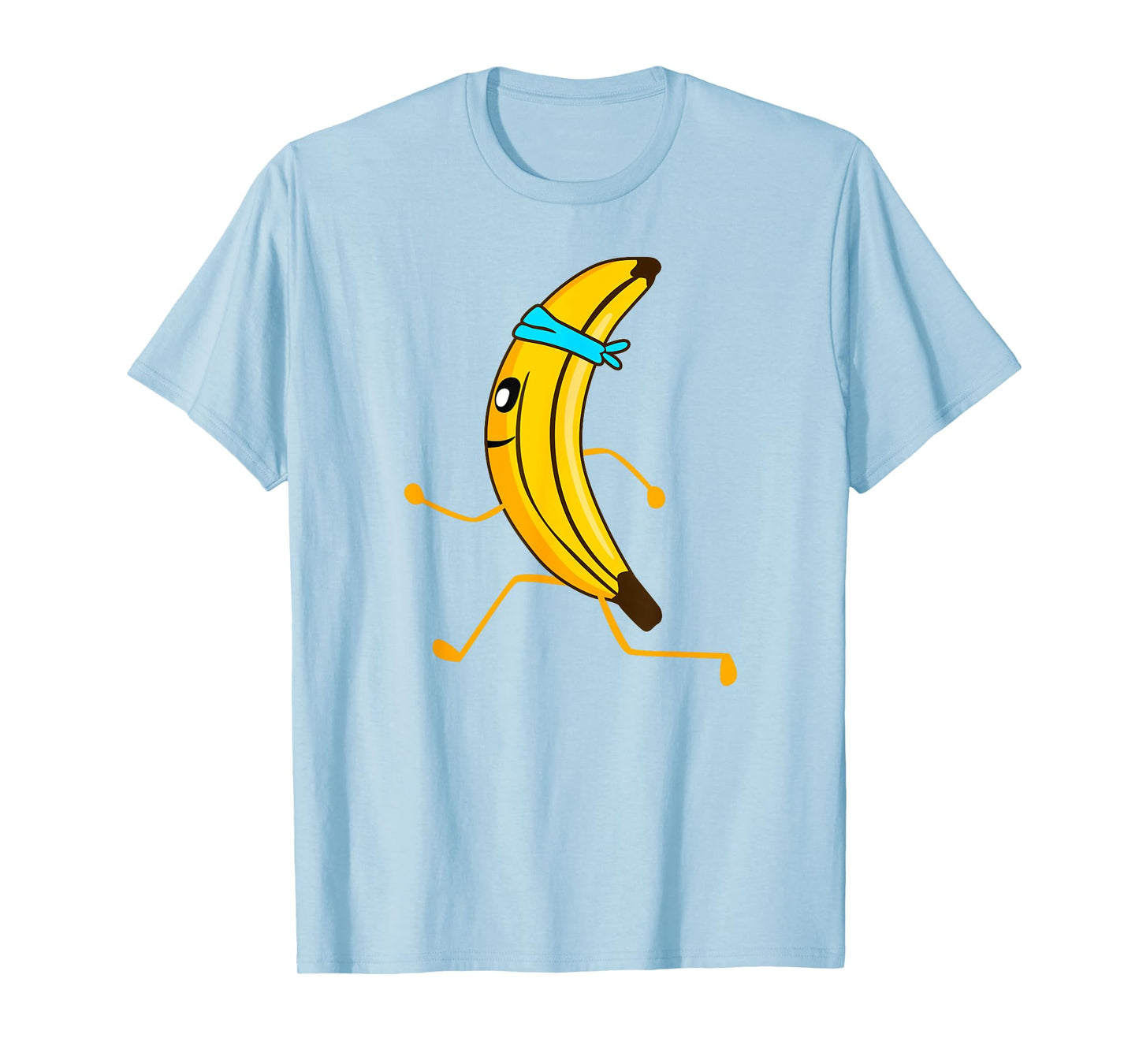 Running Banana Funny Run jooging athletes T-Shirt