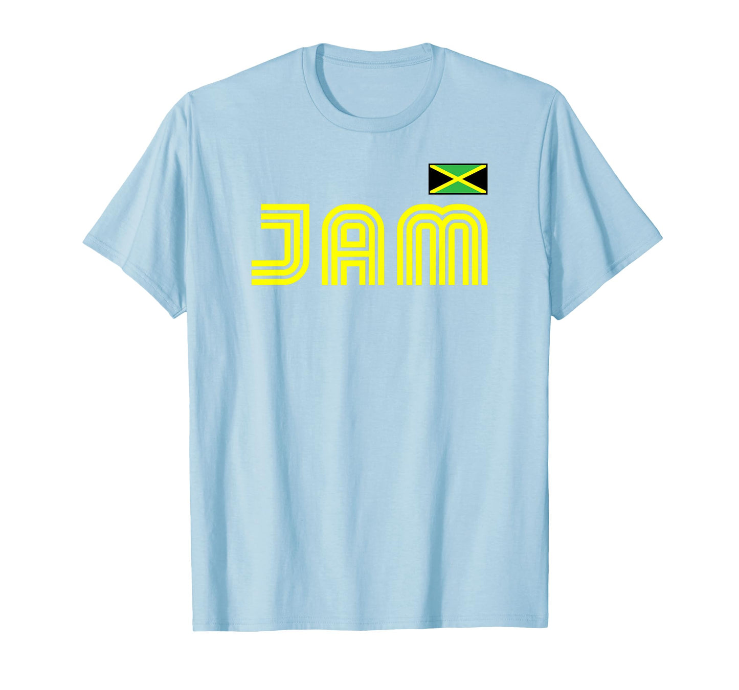 Jamaica Flag Retro International Country Jamaican Pride T-Shirt
