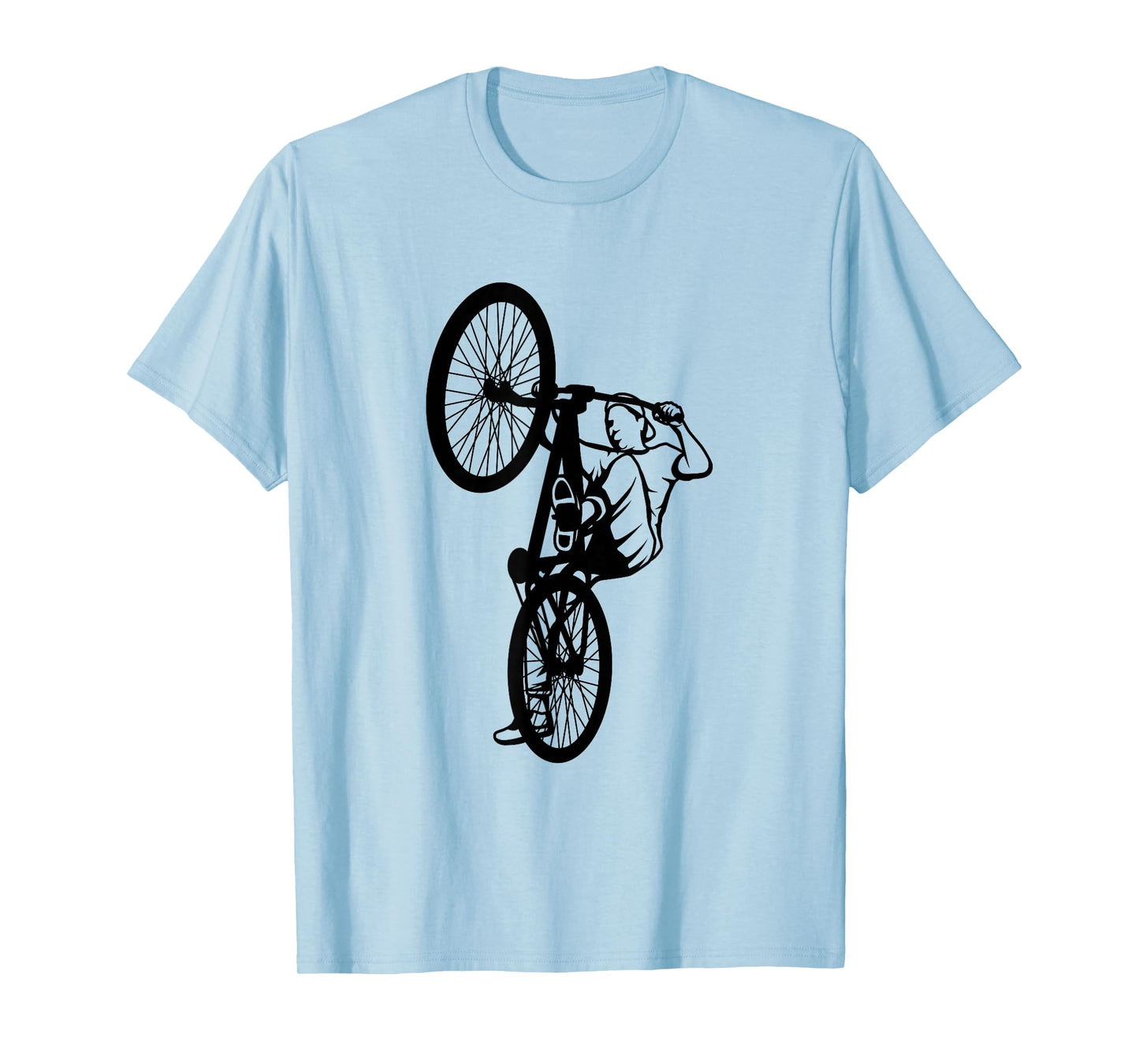 BMX Rider Sketch BMX Fan Wheelie Bike T-Shirt