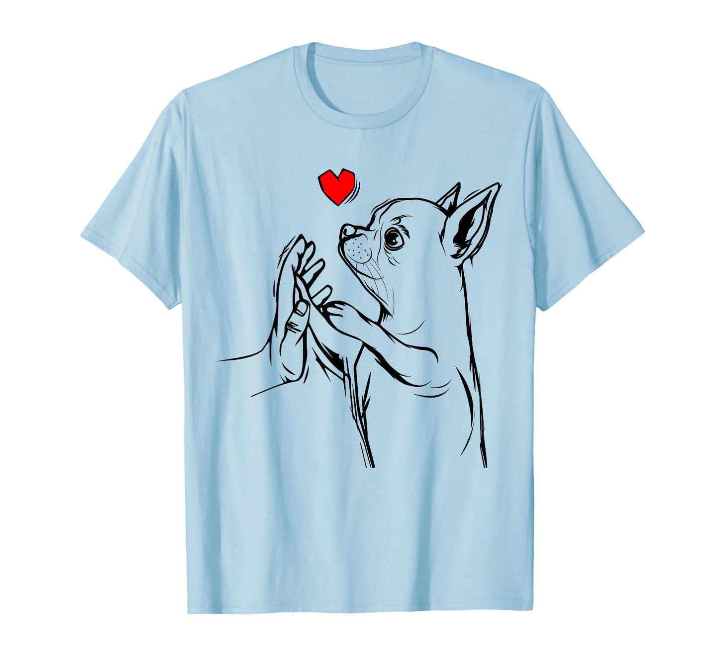 Chihuahua Dogs Love Wifey T-Shirt