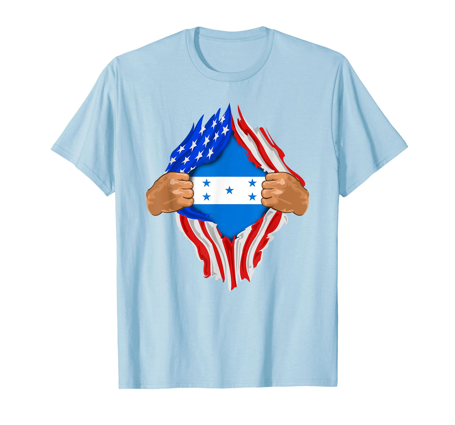 Honduran Blood Inside Me T-Shirt | Honduras Flag Gift T-Shirt